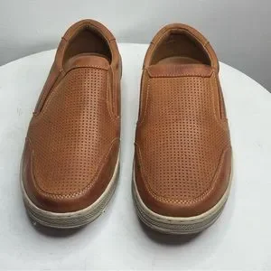 Propet | Shoes | Propet Logans Leather Slip Ons Brown Size  display picture 1